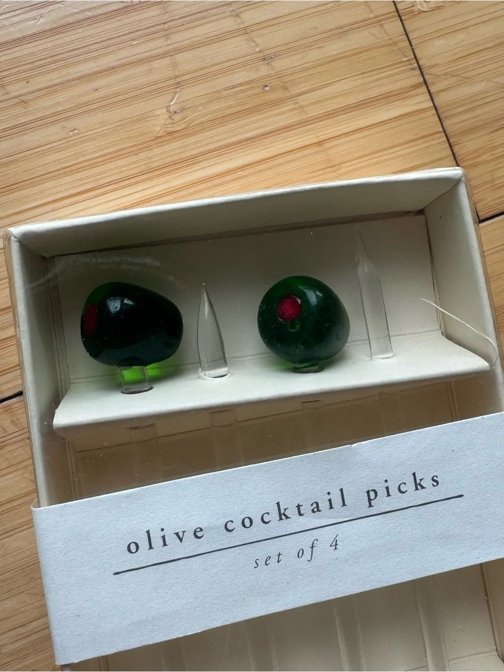 Olive cocktail picks